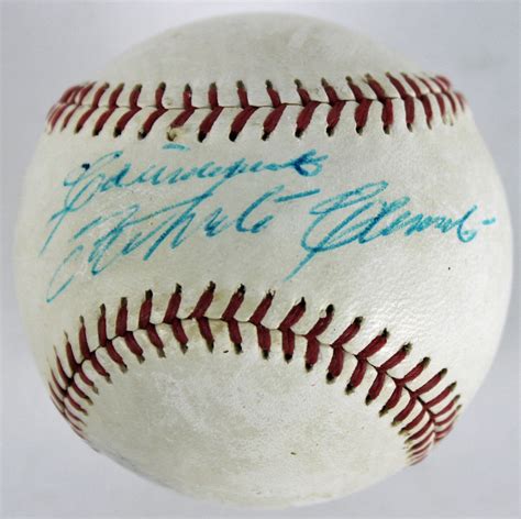 Lot Detail Roberto Clemente Unique Vintage Single Signed And Inscribed