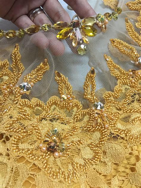 Beading On Tulle And Lace Indonesian Kebaya Beading Silvya W Blake