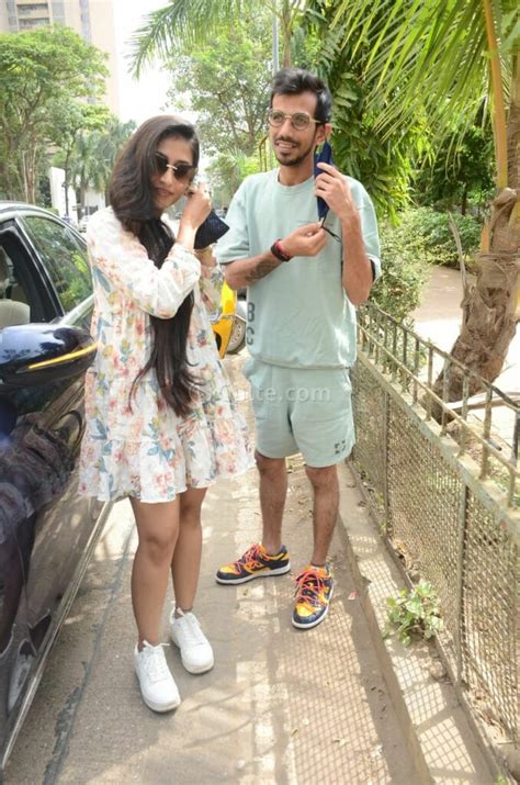 Yuzvendra Chahal And Wife Dhanashree Snapped Together