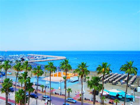 The beach is protected by breakwaters. A beach for every taste in Larnaca | in-cyprus.com