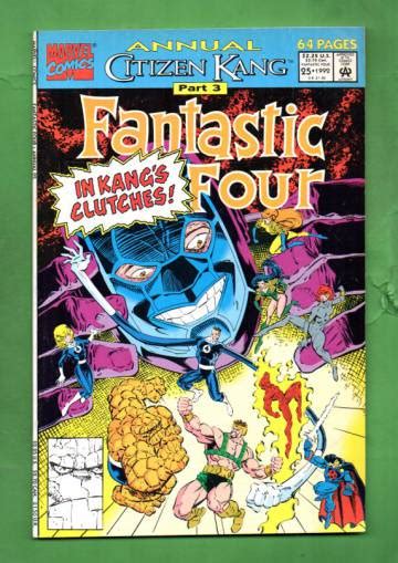 Fantastic Four Annual Vol 1 25 92 Useita Tekijöitä