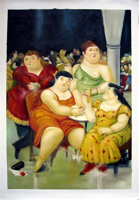 24 By 36 Reproduction Of Famous Artists Fernando Botero Nr231