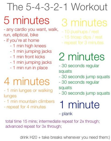 15 Minute Cardio Workout For Beginners Workoutwalls
