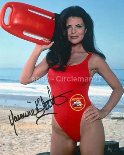 Yasmine Bleeth Sexy Baywatch Actress Hand Signed Autographed 8x10 Photo Eur 8 78 Picclick De