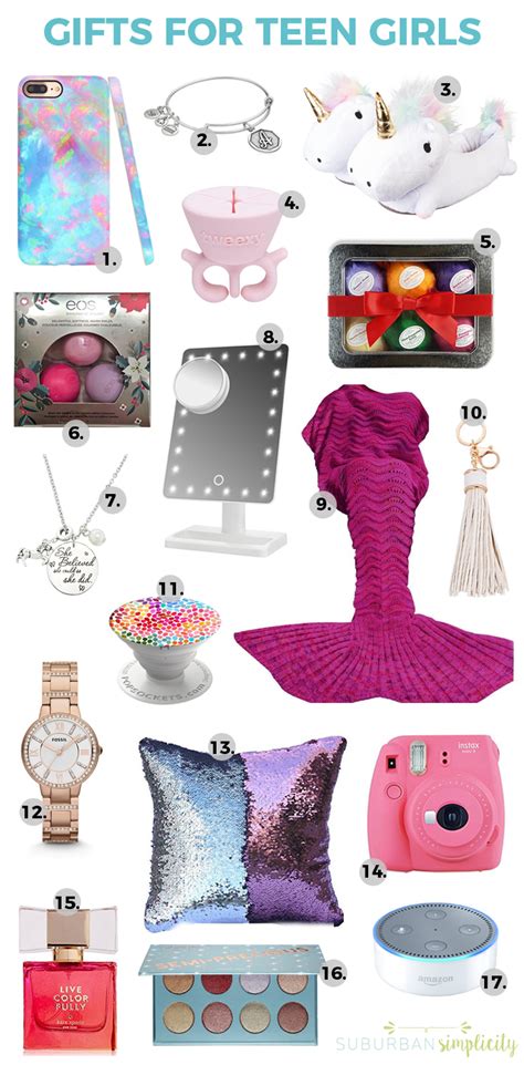 Girls like flowers, girls like chocolate and girls like gifts. 17 Best Gift Ideas for Teen Girls | Gift Guide for Teenage ...
