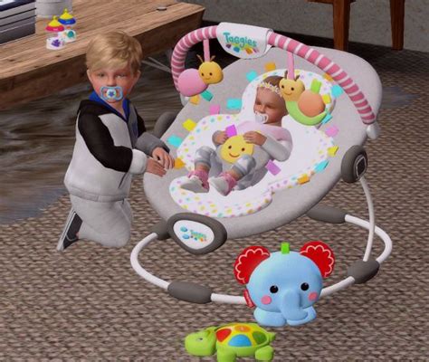 Baby Bouncer Sims Tumblr Sims Baby Sims 4 Toddler Sims 4 Collections