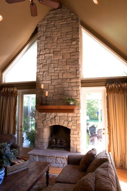 Pin By Lindemann Chimney Service On Fireplace Remodeling And Refinishing Rock Fireplaces Stone