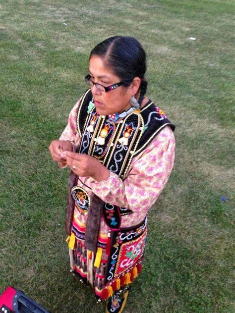 Roberta Vanwert Original Style Jingle Dress Dancer Ojibwe Nation Rainy River First Nations