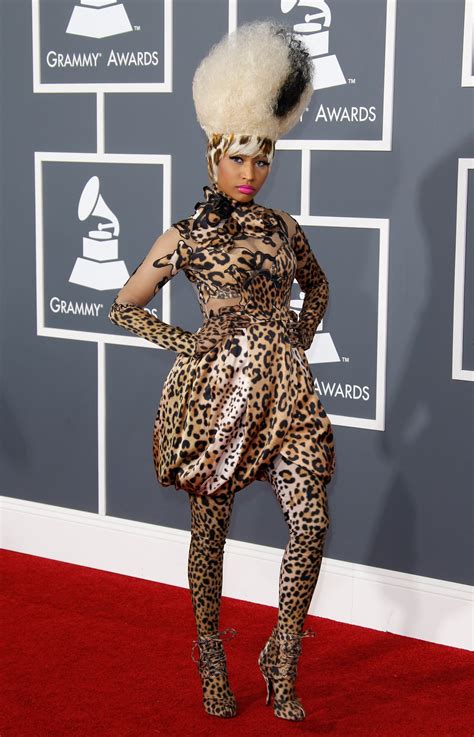Nicki Minaj The 50 Most Iconic Grammys Outfits Of All Time Popsugar