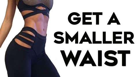 how to get a tiny waist fast standing abs workout to lose belly fat and get a smaller waist