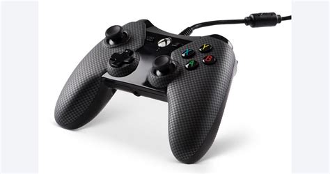 Xbox One Black Carbon Fiber Wired Controller Xbox One Gamestop