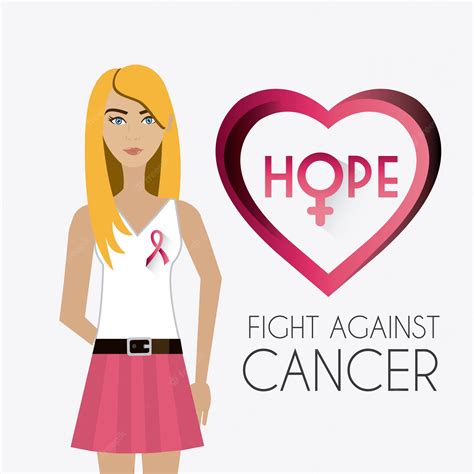 premium vector fight against breast cancer campaign