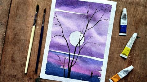 Easy Watercolor Painting Step By Step Easy Step By Step Watercolor Tutorials For Beginners