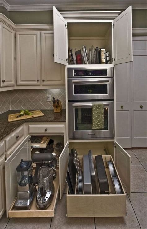 65 The Small Kitchen Appliance Storage Ideas Small Kitchen Guides 2019