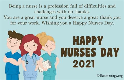 Published on 5/5/2021 at 6:00 pm. Happy Nurses Day Wishes 2021 | Nurses Day Messages, Quotes