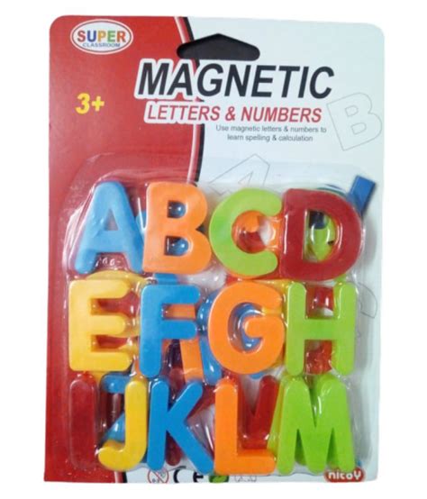 Pack Of 1 26 Capital Alphabet Magnetic Letters A Z Fridge Magnetsmetal