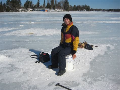 David S Fishing World Feb Ice Fishing On Lake Joe
