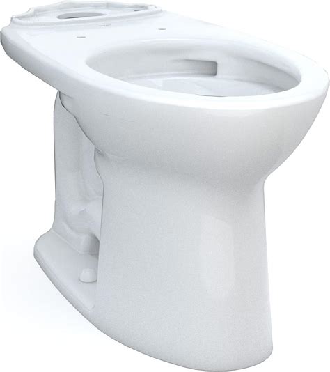 Toto Drake Elongated Universal Height Tornado Flush Toilet Bowl With 10