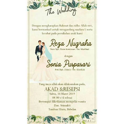 We did not find results for: Undangan JPEG digital WA dan IG Murah | Shopee Indonesia