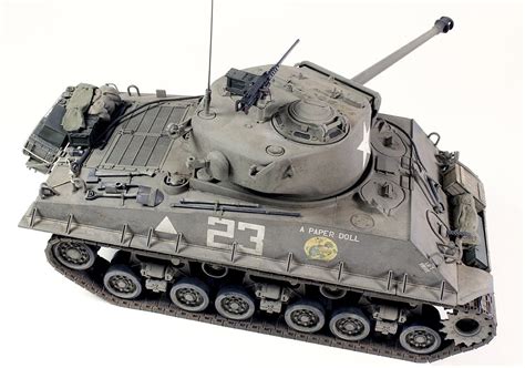 Sherman M4a3e8 Easy Eight Model Tanks Sherman Tank Plastic Models