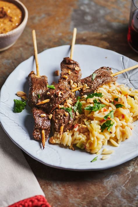 The traditional indonesian peanut sauce is made simply with peanuts, kecap manis (sweet soy sauce), chillies, shallots and lime. Lamb Satay / Lush, flavorful lamb turns into the most ...
