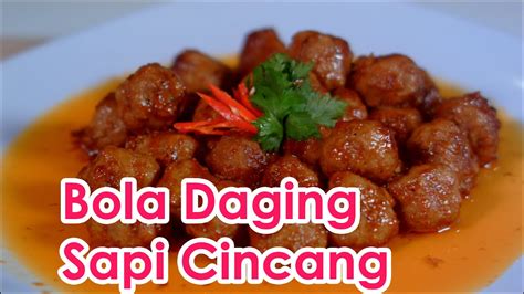 250 gram daging sapi giling; Bola - bola Daging Sapi Cincang l Dapur Mahdaen - YouTube