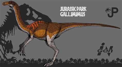 Jurassic Park Gallimimus New Art By Hellraptorstudios On Deviantart