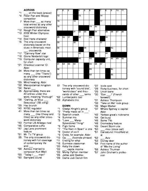 We did not find results for: Free Printable Crossword Puzzles Medium Difficulty Pdf | Printable Crossword Puzzles