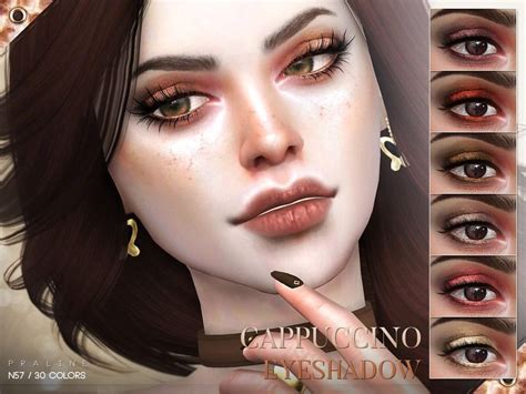 Cappuccino Eyeshadow N57 The Sims 4 Catalog Sims Sims 4 The Sims
