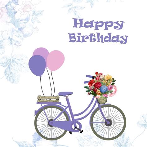 We're happy to offer an extensive range of bike bags & baskets that covers a variety of brands, styles and colours. Bicycle Flowers Vintage Birthday in 2020 | Vintage ...