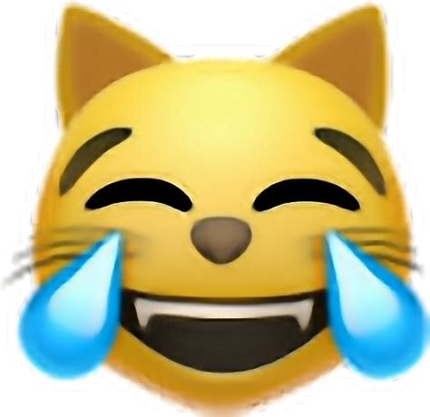 Laughing Cat Emoji Png Download Transparent Cat Emoji Png For Free On