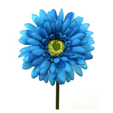 Gerbera Daisy Stem 18 Turquoise Crafts Direct