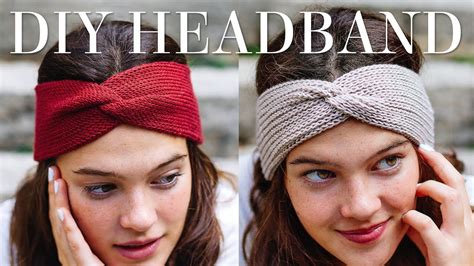 Twisted Headband Knitting Tutorial Step By Step Youtube