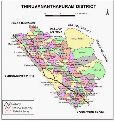 Thiruvananthapuram (india, kerala), 8.5059°, 76.957°. God's Own Country - Kerala: Thiruvananthapuram