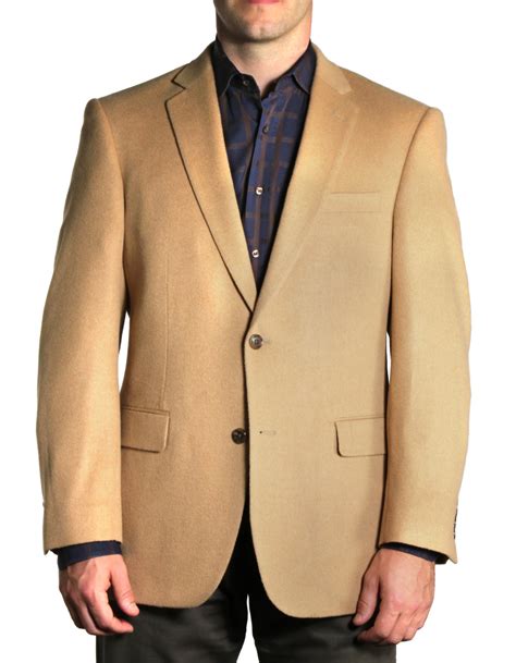 Such camels have protective outer coats of coarse fibre that may grow as long as 15 inches (40 cm). Jean-Paul Germain - Camel Hair Sport Coat - Walmart.com ...