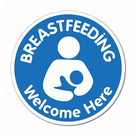 Breastfeeding Welcome Here Nursing Sticker Decal Shopfront Trading