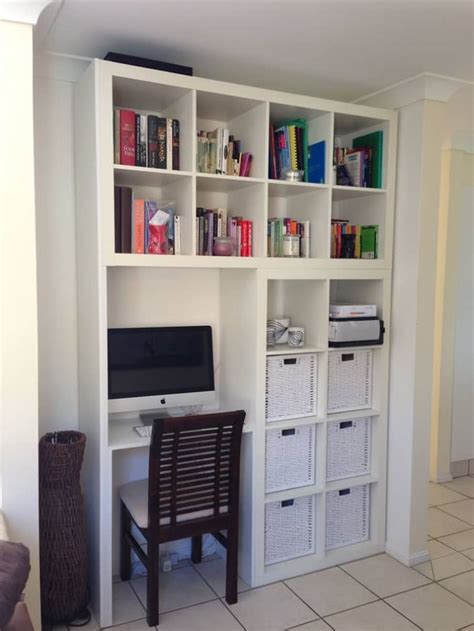 15 Ikea Kallax Bookcase Ideas Stacked Painted And More Apartment