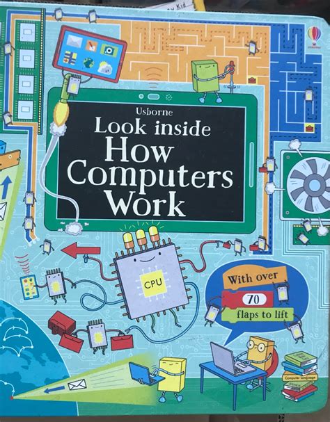 Look Inside How Computer Works Usborn Pop Up Book Hobbies And Toys