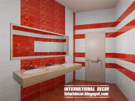 Check spelling or type a new query. Modern red wall tile designs ideas for bathroom