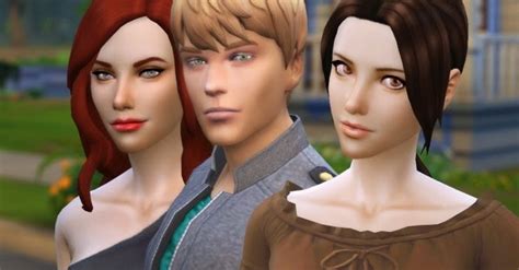 My Sims 4 Blog Default Replacement Eyes By Ginko