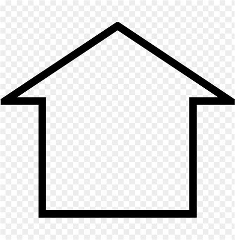 Freesimple House Icon Objects Simple House Icon Png Free Png Images