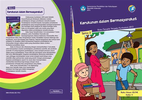 Download Buku Tematik Kurikulum 2013 Sdmi Kelas 5 Tema 3 Kerukunan Dalam Bermasyarakat Edisi