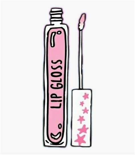 #lipgloss#animado - Lip Gloss Sticker Png , Free Transparent Clipart - ClipartKey