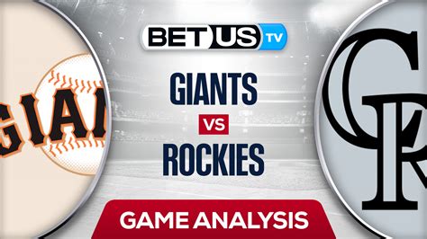 Giants Vs Rockies Picks Preview