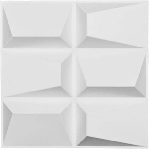 Maybe you would like to learn more about one of these? Ekena Millwork 1 in. x 19-5/8 in. x 19-5/8 in. White PVC Stratford EnduraWall Decorative 3D Wall ...