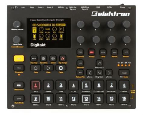 Compro Elektron Digitakt En Madrid Hispasonic