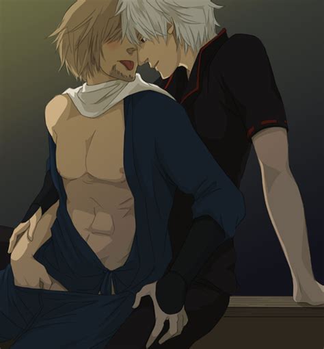 Rule 34 Gay Gintama Gintoki Sakata Hattori Zenzou Male Male Only