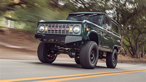 1969 Icon Br Ford Bronco New School First Drive Review