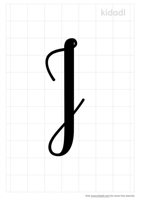 Printable Letter J In Cursive Writing Letter J In Cursive Fancy Cursive