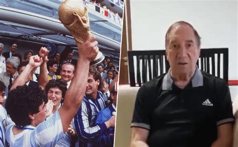 Carlos Bilardo grabó un video por los 35 años del título en el Mundial